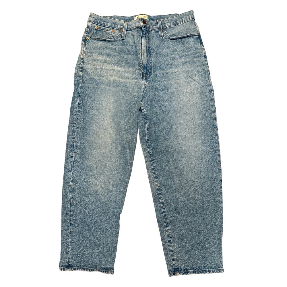 Madewell Balloon Ankle Barrel Jeans 32x26 High Rise Jeans Relaxed Capsule Chic